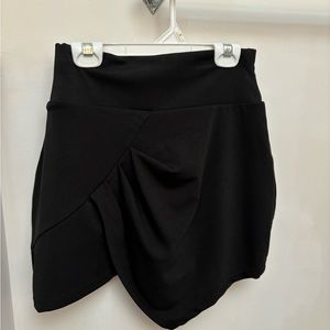 Black skort, XS